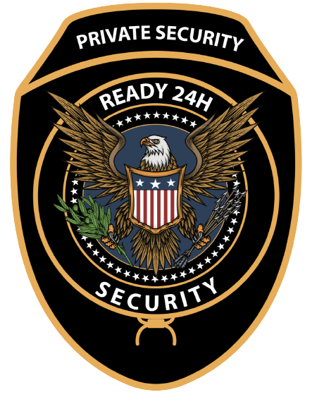 Ready 24 Hours Security Badge