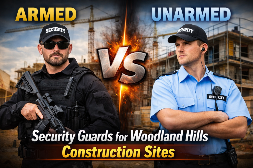Armed vs Unarmed Security Guards