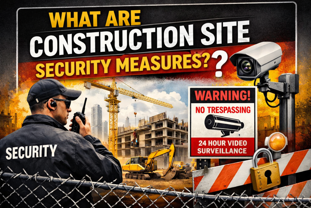 What Are Construction Site Security Measures